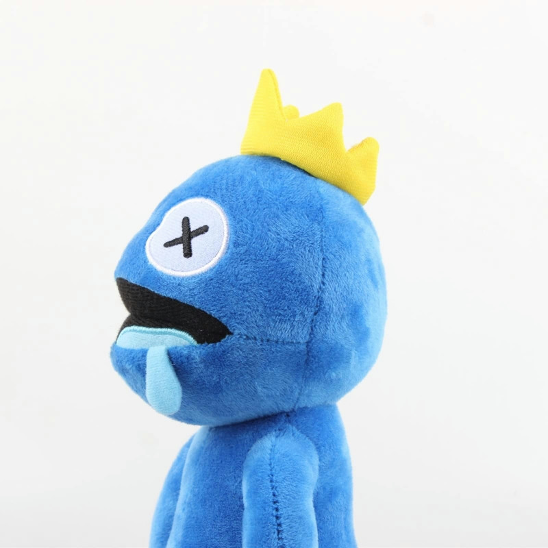 Rainbow Friends Roblox Little Blue Man with Crown Plush Toy 2023 - China Rainbow  Friend and Plush price