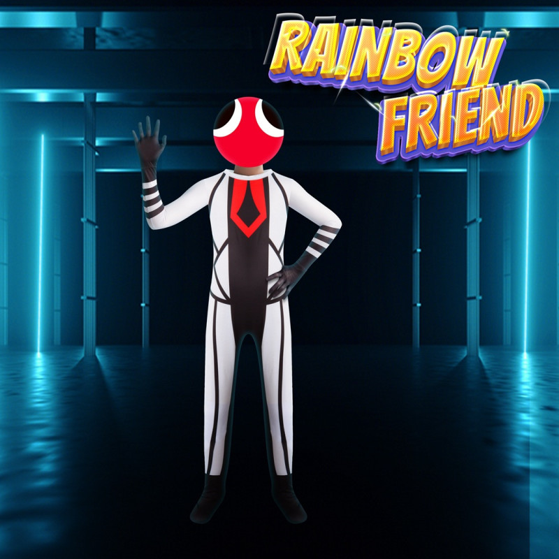 Fantasia Red. Rainbow Friends vermelho Envio Rápido