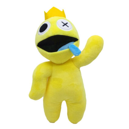 25 cm Drool Yellow Rainbow Friend Plush - Rainbow Friends Plush